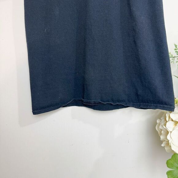 LOVE Unisex T-Shirt | gothic skeleton and heart | medium | black - Picture 3 of 5